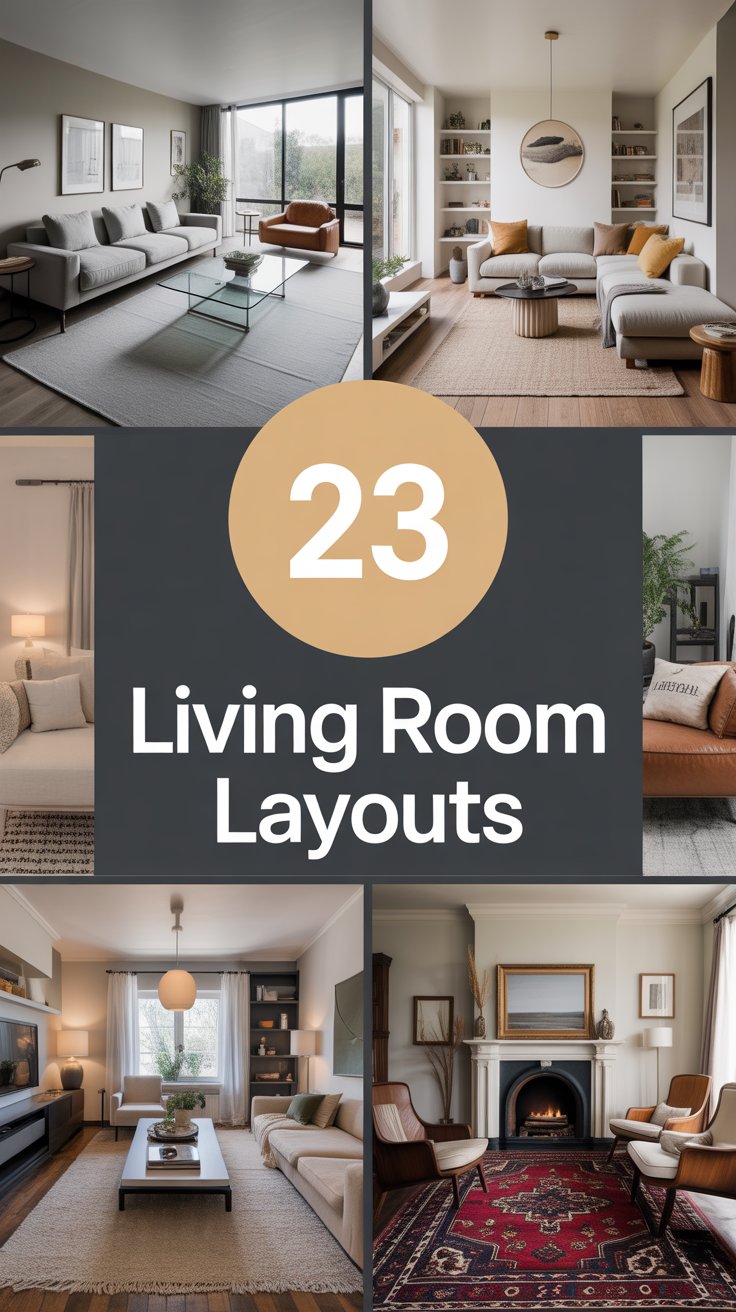 23 Living Room Layouts to Inspire Your Home Design