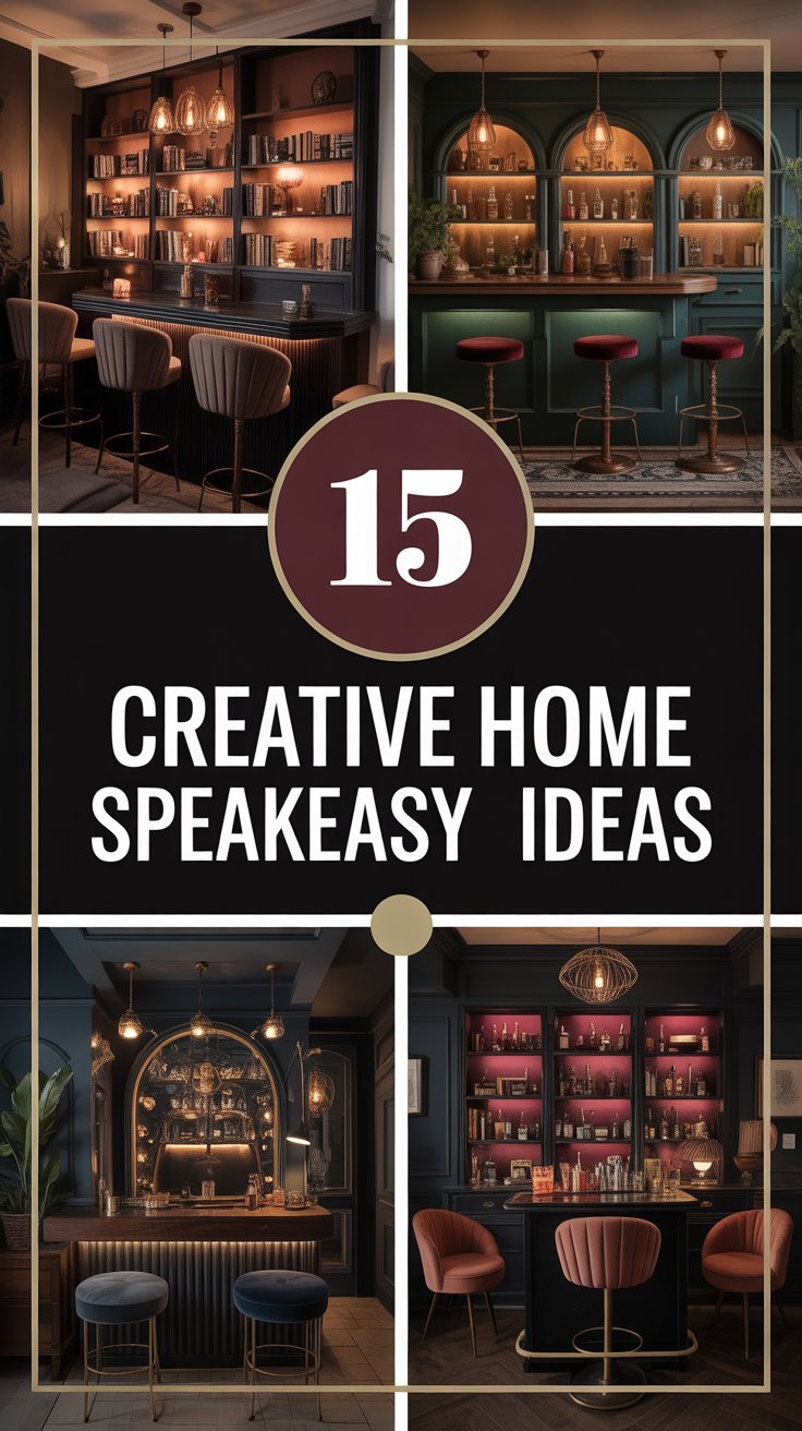 15 Creative Home Speakeasy Ideas for Your Secret Bar Experience