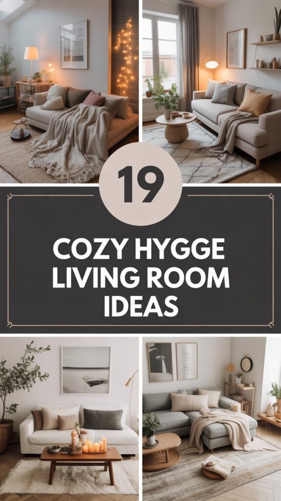 19 Cozy Hygge Living Room Ideas for Ultimate Comfort