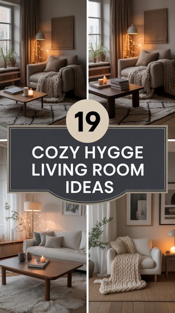 19 Cozy Hygge Living Room Ideas for Ultimate Comfort