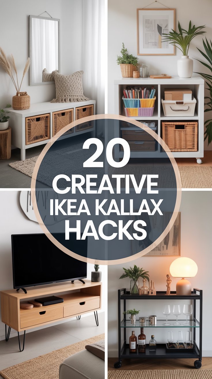 20 Creative IKEA Kallax Hacks for a Stylish Home
