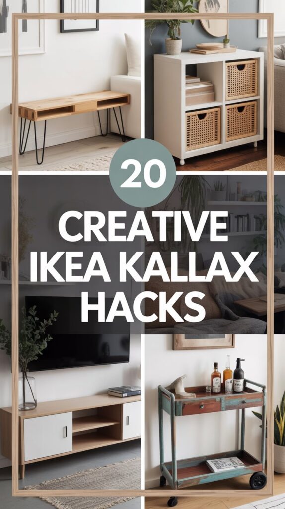20 Creative IKEA Kallax Hacks for a Stylish Home