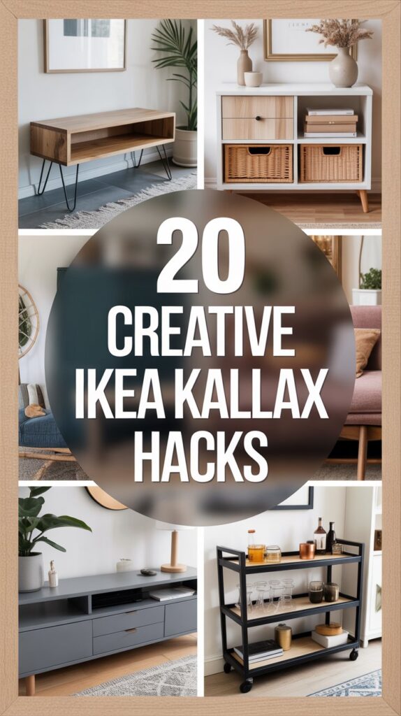 20 Creative IKEA Kallax Hacks for a Stylish Home