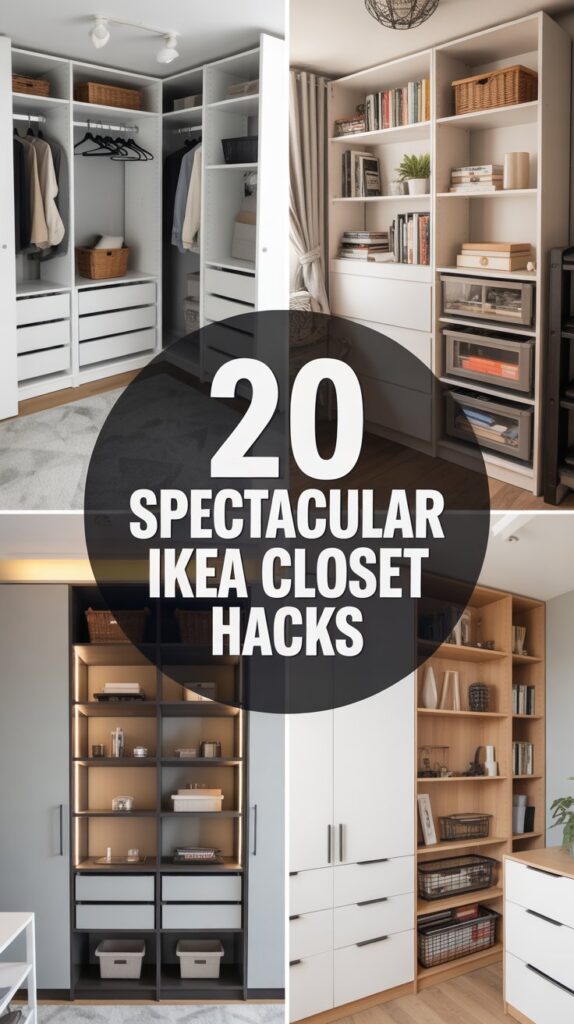 20 Spectacular IKEA Closet Hacks You Need to Try