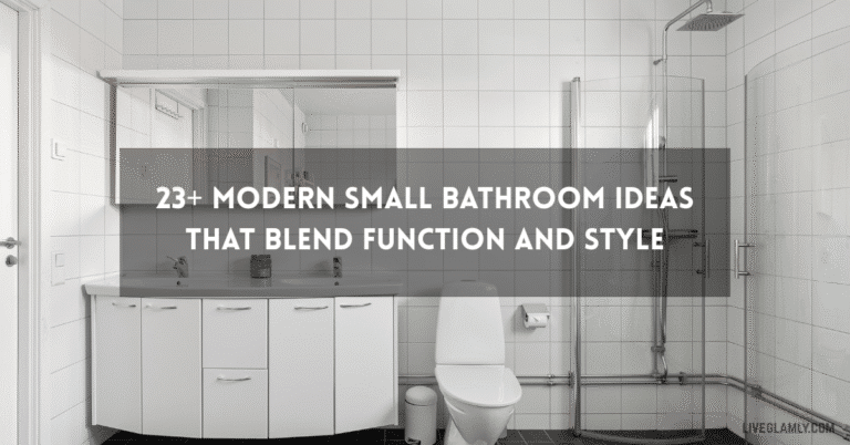 Modern Small Bathroom Ideas That Blend Function and Style