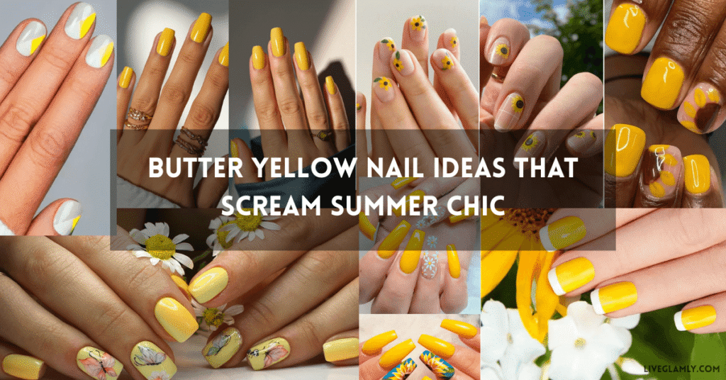 Butter Yellow Nail Ideas That Scream Summer Chic
