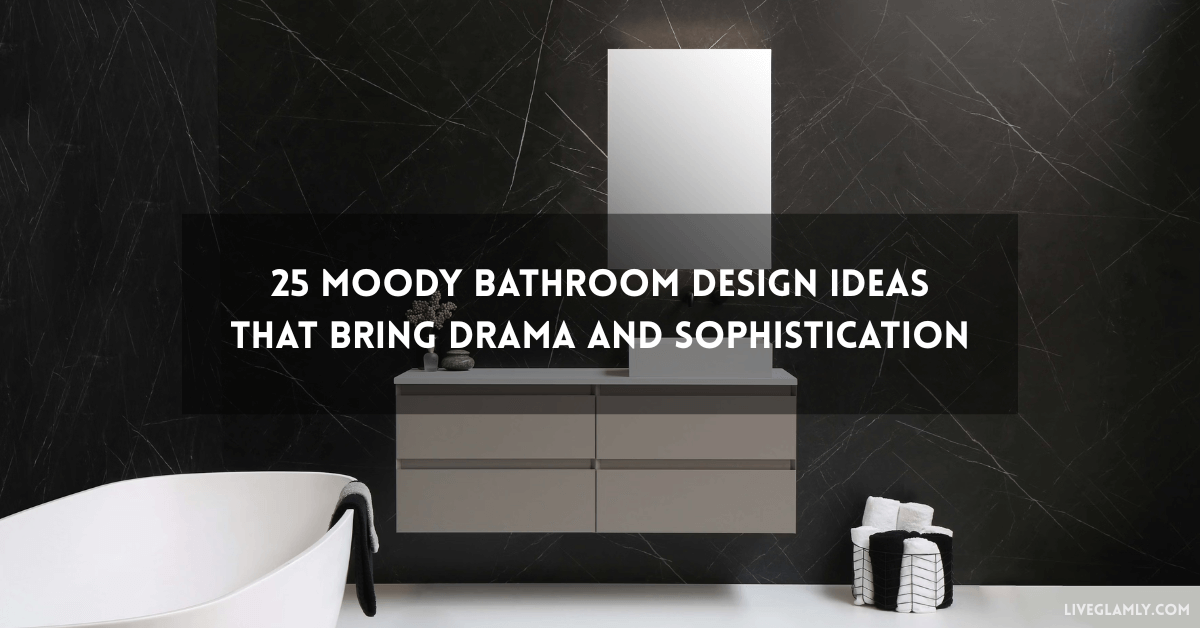 Moody Bathroom Design Ideas