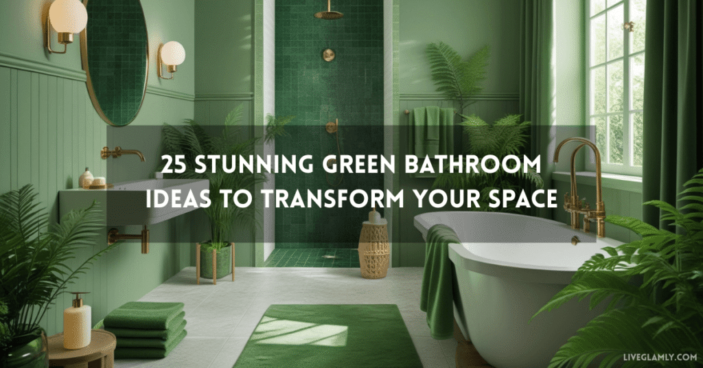Stunning Green Bathroom Ideas
