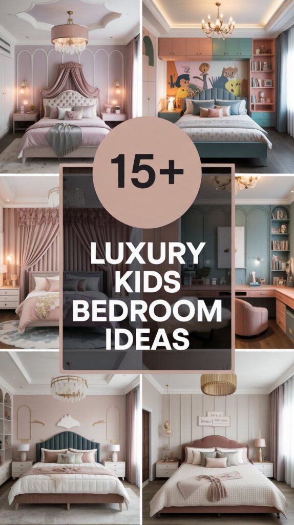 15+ Luxury Kids Bedroom Ideas That Feel Straight Out of a Magazine